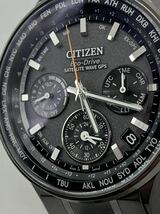 CITIZEN アテッサ エコドライブ F950-T024521 腕時計 稼働 ブラック _画像2