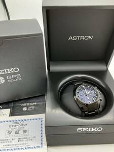 今週最終値下 SEIKO SBXC077 アストロン GPS ソーラー 5X53 【稼働】 箱有 保証書付 腕時計 約50×42.5×15mm 腕周り約18cm