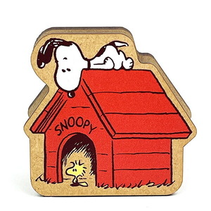 スヌーピー ドッグハウス ダイカットメモスタンド 文具 日本製 SNOOPY