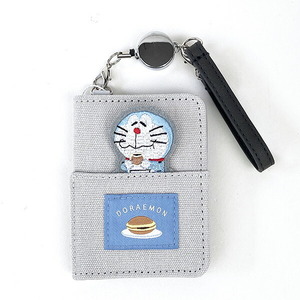  Doraemon ..... embroidery 2. folding pass case ticket holder IC card-case 