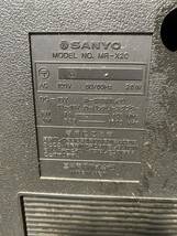 SANYO BIGBEN MR-X20 ラジカセ　大型　ジャンク_画像8