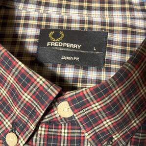 ■フレッドペリー／FRED PERRY■チェック長袖シャツ■Lサイズ■の画像3