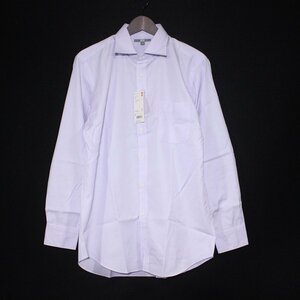 未使用品 UNIQLO ユニクロ ファインクロス ストライプシャツ L