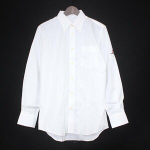  unused goods MITSUBISHI MOTORS Mitsubishi AIMY oxford long sleeve shirt L white 