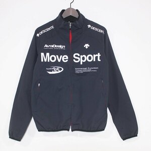 DESCENTE デサント MOVE SPORT ジップアップ ジャケット M ネイビー