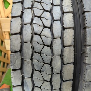 2267 ブリジストン 225/80R17.5 123/121L バリ山 MIX サマー 夏 6本 8.5分山〜 2018 激安プライスの画像2