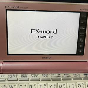【送料無料】CASIO EX-word ピンク XD-N4800 通電確認済みの画像3