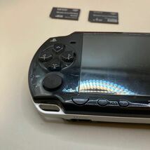PSP 本体 SONY ポータブル ブラック ジャンク　メモリーカード　ソフト付_画像5