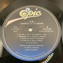 再生良好 LP SUPERSAX & L.A. VOICES / L.A. 28・3P-450_画像6