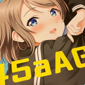 特大ポスター 水曜ヨーソロー 2/AGOI亭/ラブライブ!サンシャイン!! COMIC MARKET 92 水着 三九呂 同人 販促 美少女 制服の画像6