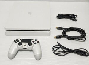 ★SONY PS4 CUH-2200A グレイシャーホワイト　本体　500GB 動作品 　FW11.02 プレイステーション4 PlayStation4 プレステ4 ソニー★