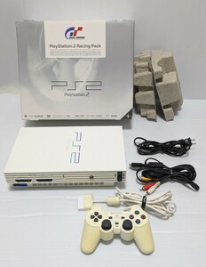 ★SONY　ソニー　PlayStation2 Racing Pack GRAN TURISMO　SCPH-55000 GT　PS2　プレステ2　本体　グランツーリスモ4　プロローグ★