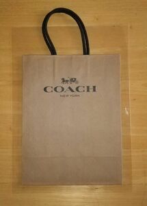COACH 紙袋(小) ショップ袋