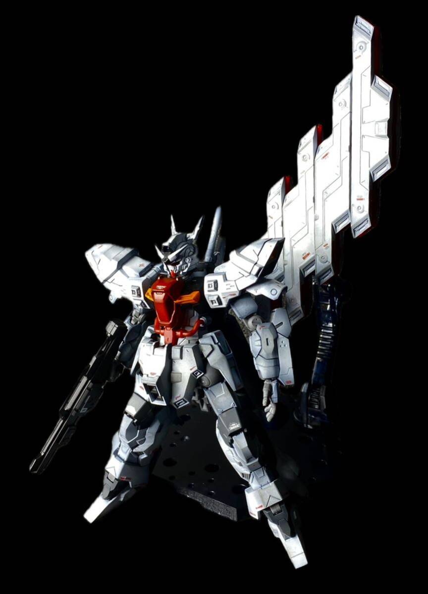 HGUC 1/144 Moon Gundam Окрашенная готовая продукция Gunpla, характер, Гандам, Готовый продукт