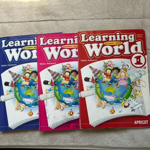 英語教材テキストLearning World①②③ CD付き
