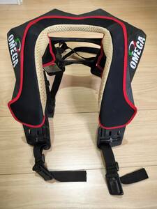 OMEGA neck brace the first period model used motocross Enduro 