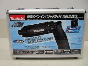 新品未使用 マキタ 充電式ペンインパクトドライバ TD022DSHXB