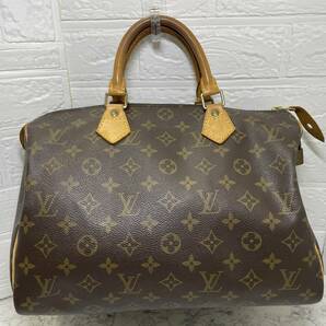 LOUIS VUITTON ルイヴィトン M41526 ハンドバッグ スピーディ30 モノグラム USED 内部記名消去跡の画像1