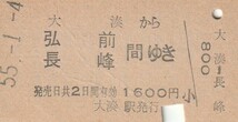 L038.大湊線　大湊から弘前　長峰　間ゆき　55.1.4【00251】_画像1