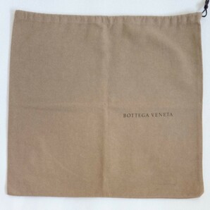 〔ボッテガヴェネタ〕48×46cm バッグ保存袋 巾着袋 布袋 保管袋 BOTTEGA VENETA 正規品 ブラウン系 （0089)の画像1