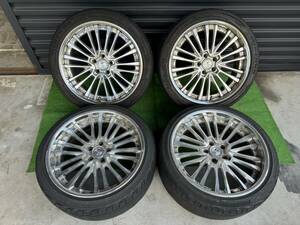 00（M650)SUPER STAR☆PURE SPIRITS20インチ：タイヤセット　20×8.5J+34　9.5J+34　5H　PCD114.3　アルファード、ヴェルファイア、他　