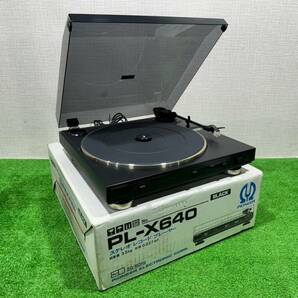 （Ｍ928）パイオニア Pioneer☆ステレオレコードプレーヤー☆ターンテーブル☆PL-X640☆通電OK 箱付きの画像1