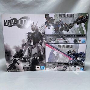 【中古開封品】METAL BUILD ストライクガンダム & ランチャーストライカー & ソードストライカー 【国内正規品】