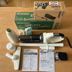 36Vマルチバッテリー& OPサイクロン付き　ハイコーキ18v 掃除機　美品！