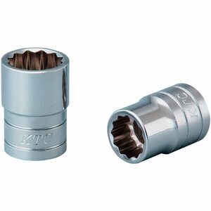 京都機械工具(KTC) ソケット 12角 B4-3/4W S:3/4インチ×全長:34.5×差込角:12.7mm