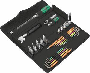 Wera(ヴェラ) 05134013001 | 工具セット Kraftform Kompakt F 1 窓取付け作業 36点セット 【日本正規輸入品】