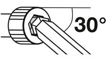 PB SWISS TOOLS ピービースイスツールズ(PB Tools) ローレット入 ボール付ロング六角レンチ 1.5mm 3212L-1.5_画像3