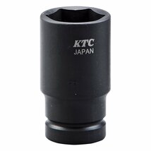 京都機械工具(KTC) 12.7mm (1/2インチ) インパクトレンチ ソケット (セミディープ薄肉) BP4M-22T_画像1