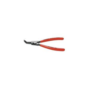 クニペックス KNIPEX 4631-A22 軸用スナップリングプライヤー 45゜ レッド