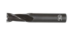 オーエスジー ステンレス用ホモ処理2枚刃ハイススクエアエンドミルショート形 外径21mm 全長110mm 刃長45mm シャンク径20mm SUS-EDS
