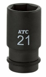 京都機械工具(KTC) インパクトレンチソケット BP4M-25TP-S サイズ:25×差込角:12.7×全長:52mm セミディープ薄肉