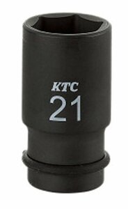 京都機械工具(KTC) インパクトレンチ ソケット 6角 BP4M-33TP-S 仕様サイズ:33×全長:75×差込角:12.7mm