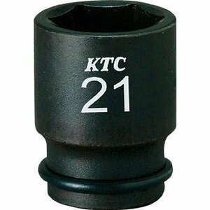 京都機械工具(KTC) インパクトレンチ用ソケット BP3M12TP 対辺寸法:12×差込角:9.5×全長:34mm セミディープ薄肉