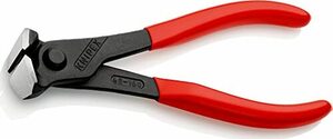 クニペックス KNIPEX 6801-160 エンドカッティングニッパー (SB) [並行輸入品]