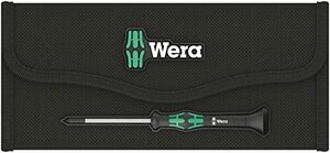 Wera(ヴェラ) 05671385001 | ポーチ Kraftform 精密ドライバー12点セット用 9454, 235×115mm
