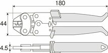 ホーザン(HOZAN) 圧着工具(裸圧着端子/裸圧着スリーブ用) 圧着ペンチ ストリッパー、カッター内臓 サイズ1.25/2_画像6