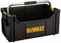 デウォルト(DeWALT) タフシステム システム収納BOX トートタイプ 工具箱 収納ケース ツールボックス DS280 持ち運びやすい ロングハンドル_画像1