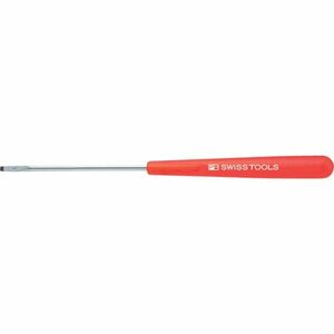 PB SWISS TOOLS ピービースイスツールズ クラシックハンドル 電気技士用マイナスドライバー 刃先厚0.3X刃先幅2mm 全長180mm