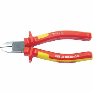 Tech-EV Insulated Heavy Duty Side Cutter 絶縁工具 強力型ニッパ OLCSDP6EA