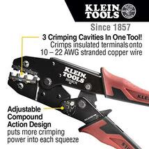 KLEIN TOOLS(クラインツールズ) ラチェット式圧着工具 10－22ＡＷＧ 3005CR_画像2