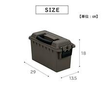 武田コーポレーション(Takeda corporation) 【工具入れ・道具箱・園芸・レジャー】 サンド 29×13.5×18? ツールBOX サンドM_画像2