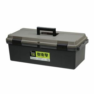 JEJアステージ 収納ボックス 日本製 アウトドア DIY （耐衝撃）SPV ツールボックス 725 幅72.5×奥行33.5×高さ25.5cm 工具箱
