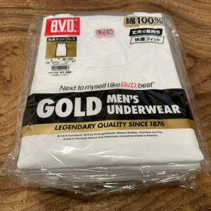 B.V.D. GOLD スリーブレス L 綿100％ シャツ メンズ インナーシャツ ノースリーブ 下着 肌着の画像1