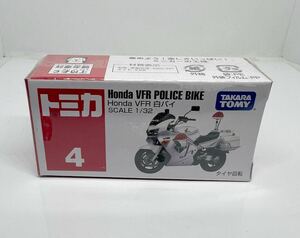 ☆未開封☆ トミカ 4 ホンダ VFR 白バイ パトカー 働く自動車