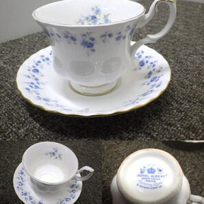 【送料無料】Sh0416-06◯カップ＆ソーサー 5客セット ROYAL ALBERT Lavender Rose MOSS ROSE TRILLIUM val D'or Memory Laneの画像10