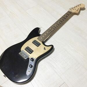 エレキギター SQUIER スクワイヤ Bullet Mustang Black 中古 